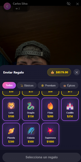 Vista del espectador